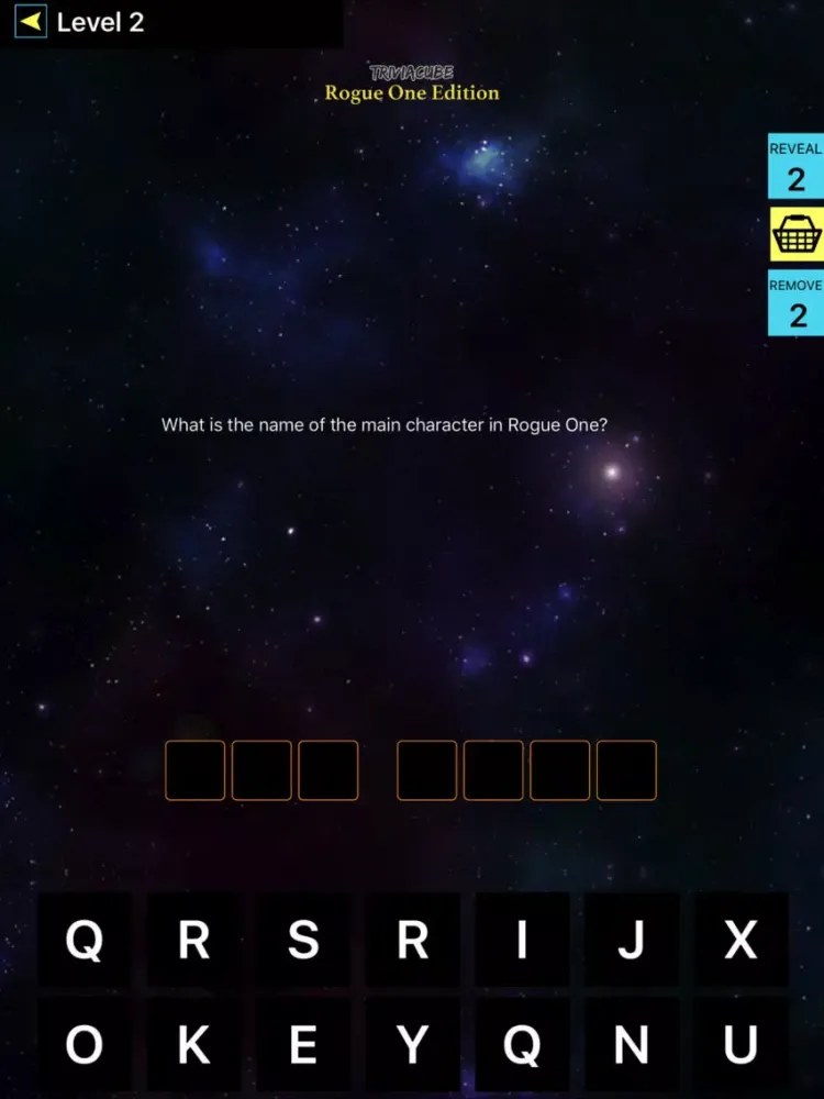 TriviaCube - Trivia for Rogue One iPad 应用截图
