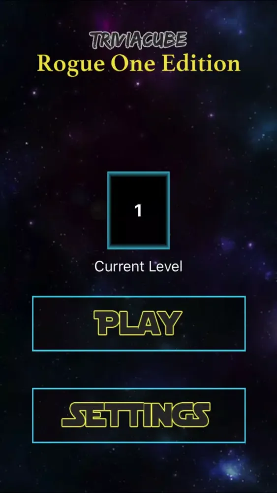 TriviaCube - Trivia for Rogue One应用截图