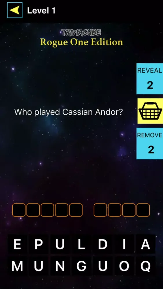 TriviaCube - Trivia for Rogue One应用截图