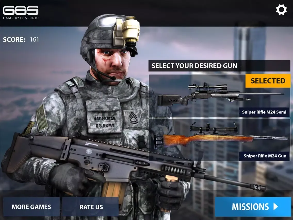 Captures d'écran de City Assault : Sniper Kill Shoot iPad 