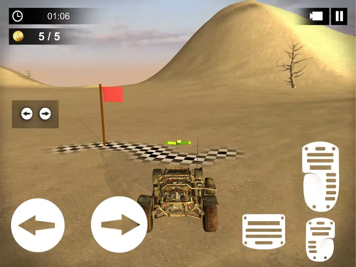Tangkapan skrin 4x4 Dubai Desert Safari Run iPad 