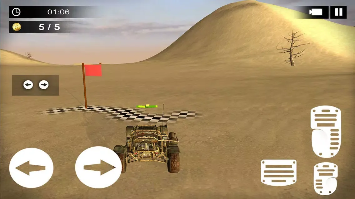 Tangkapan skrin 4x4 Dubai Desert Safari Run