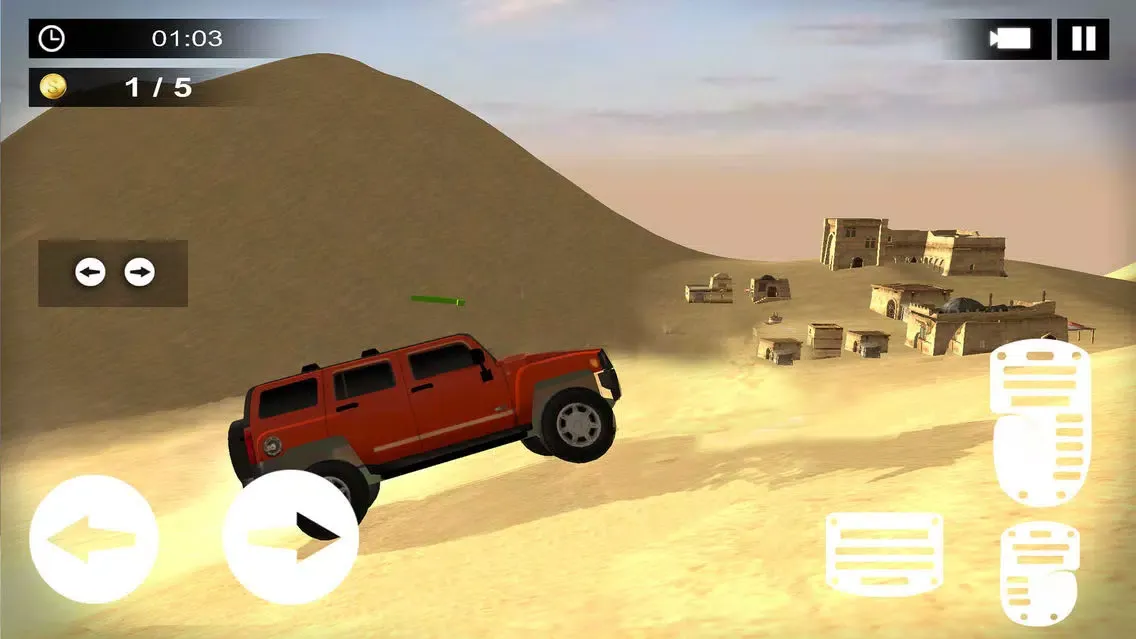 Tangkapan skrin 4x4 Dubai Desert Safari Run