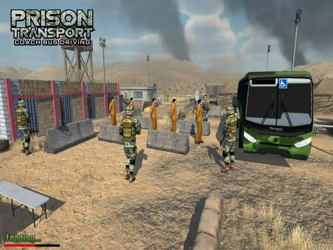 Prison Transport Bus Simulator iPad  স্ক্রিনশট