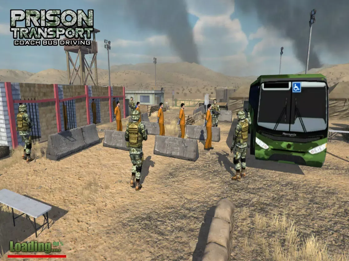 Prison Transport Bus Simulator iPad  স্ক্রিনশট