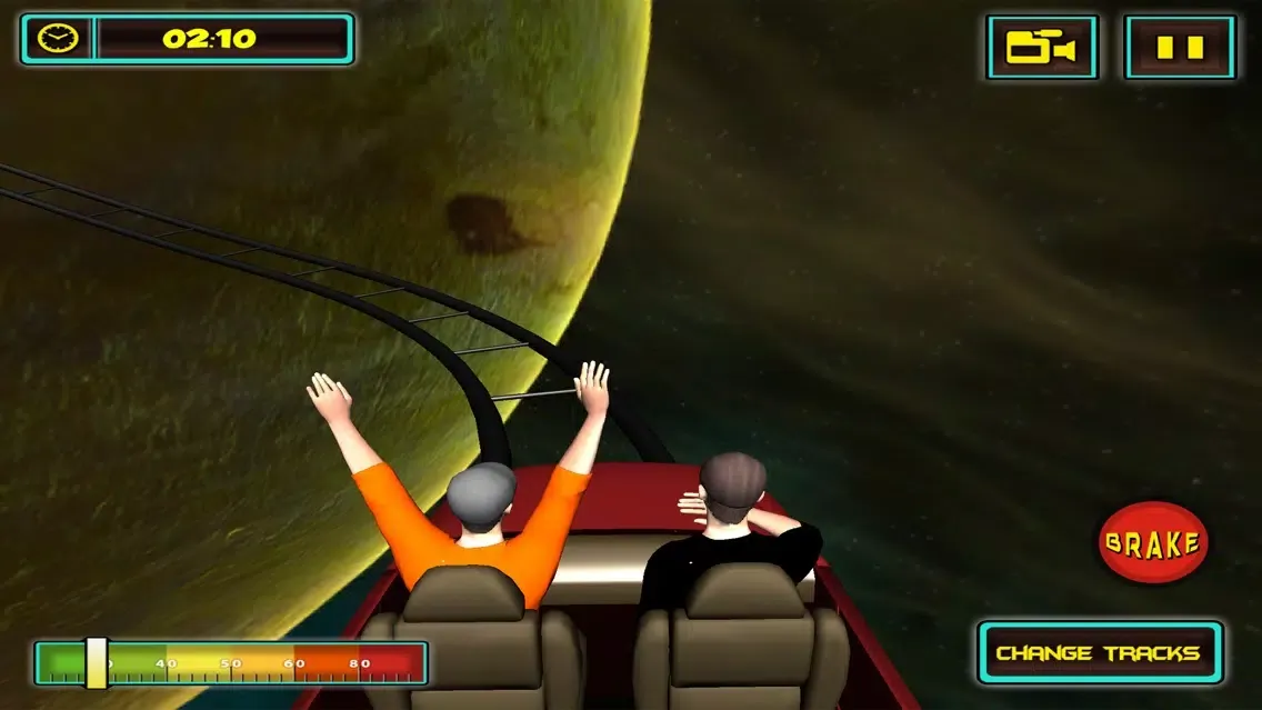 Roller Holler: 3d Roller Coaster Simulator 스크린샷