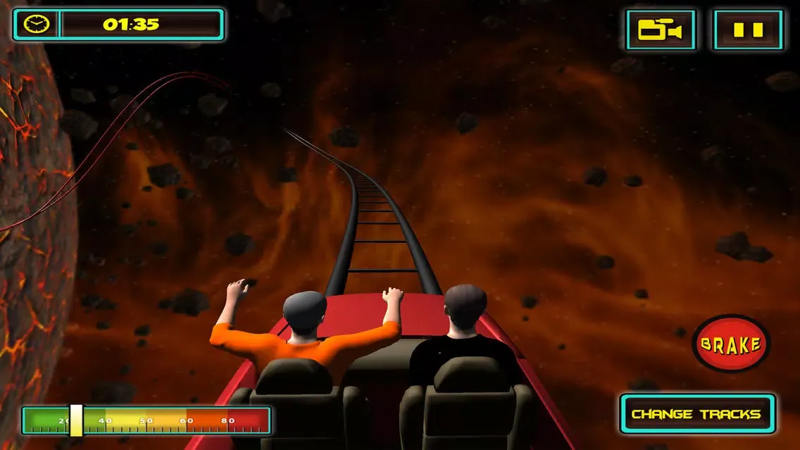 Roller Holler: 3d Roller Coaster Simulator 스크린샷