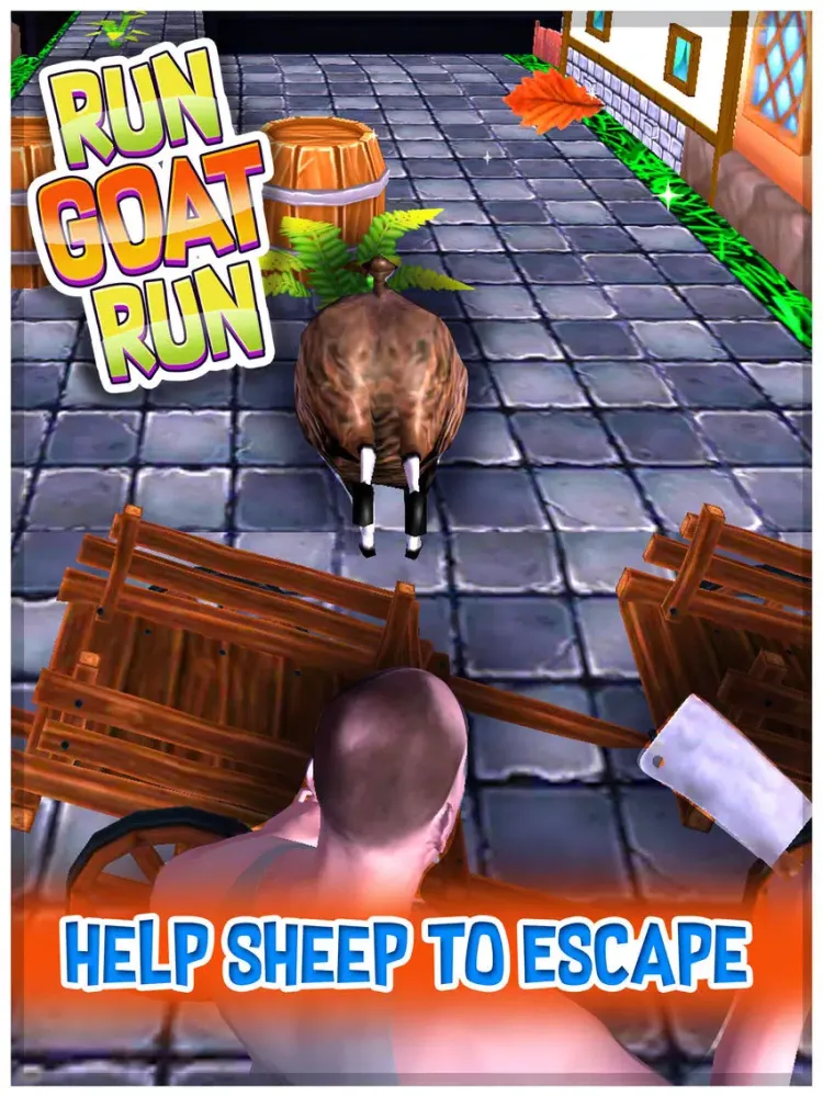 Run Goat Run iPad  Screenshots