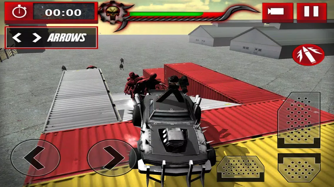 Ảnh chụp màn hình của Zombie Smasher: Drive Shoot and Kill in Apocalypse