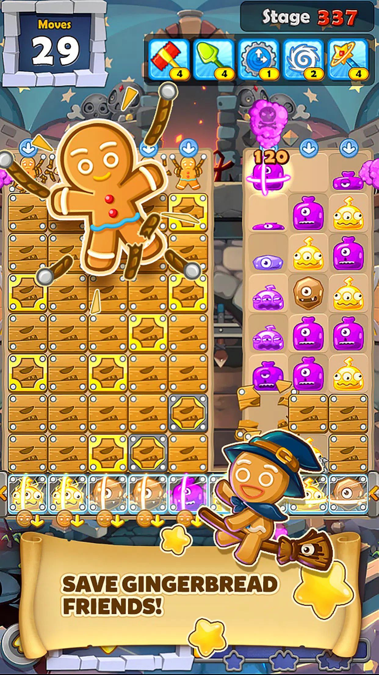 MonsterBusters: Match 3 Puzzle Screenshots