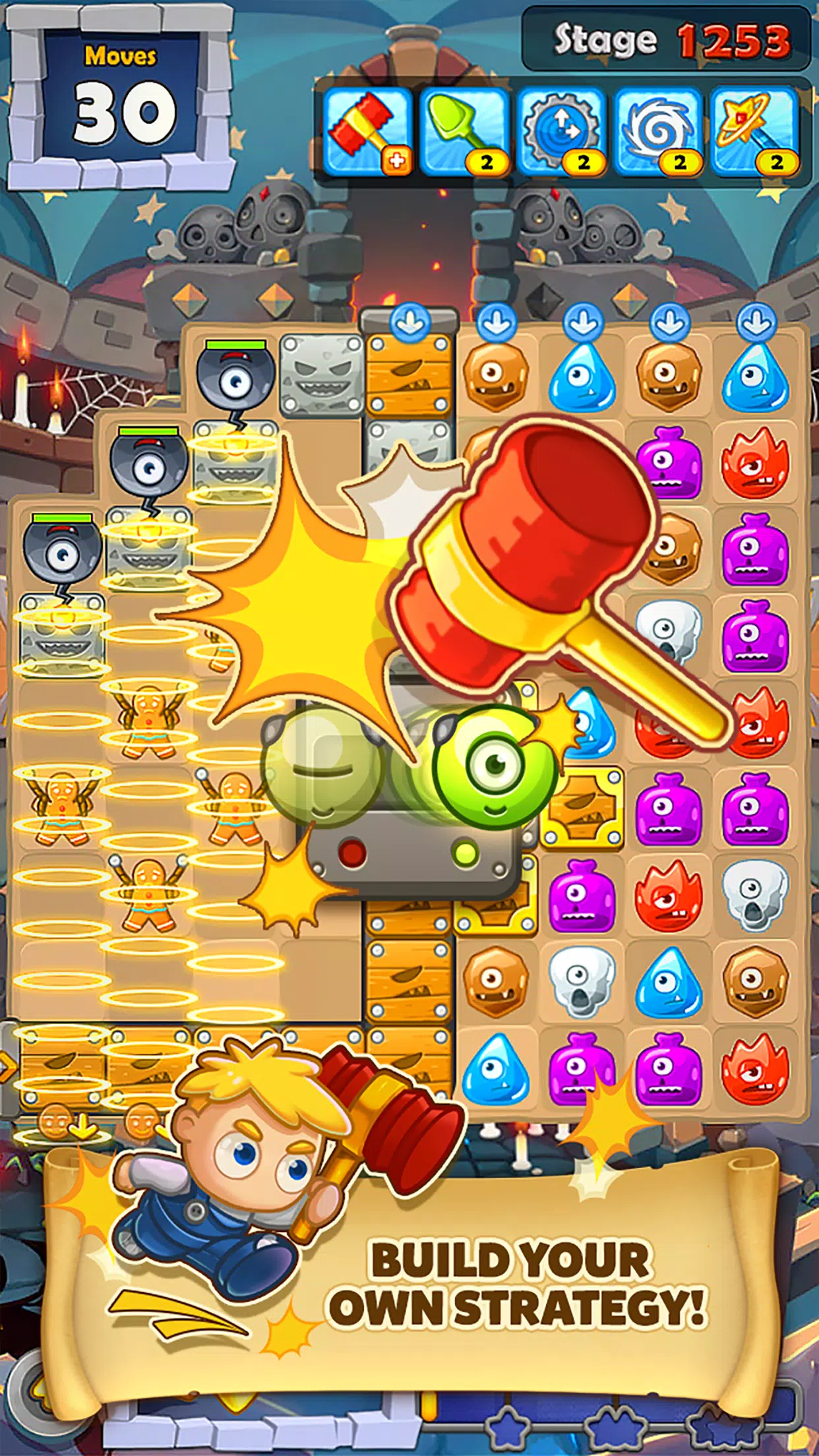 MonsterBusters: Match 3 Puzzle Screenshots