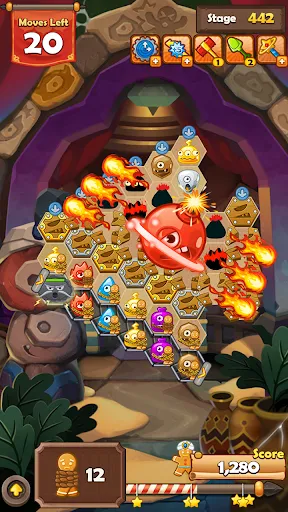 Monster Busters: Hexa Blast应用截图