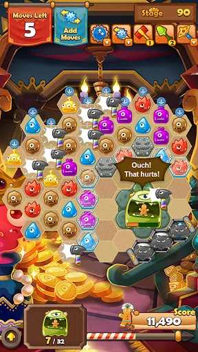 Monster Busters: Hexa Blast应用截图