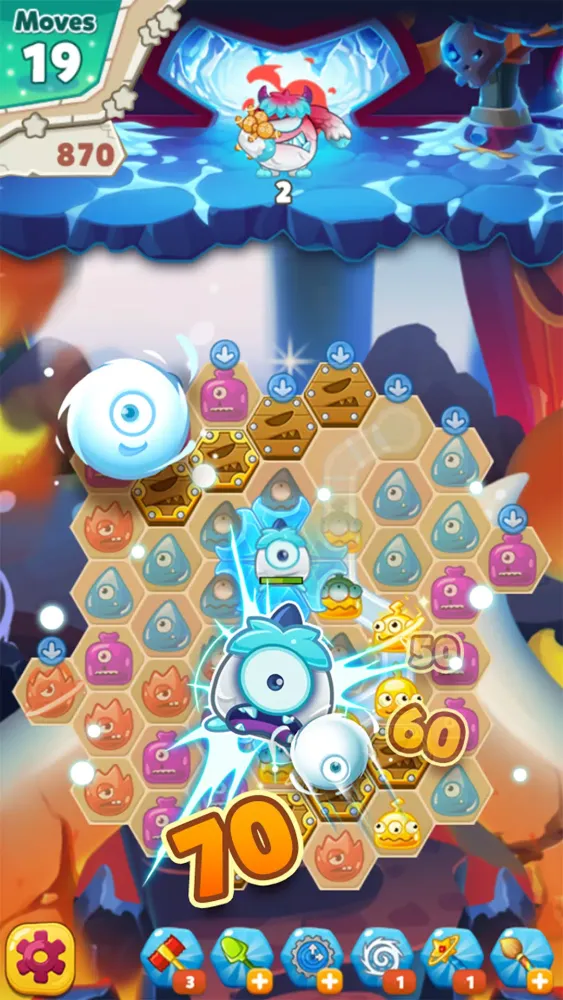 Monster Busters: Ice Slide スクリーンショット