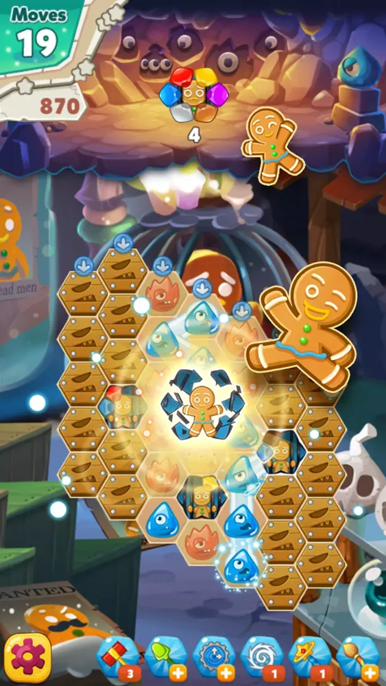 Monster Busters: Ice Slide スクリーンショット