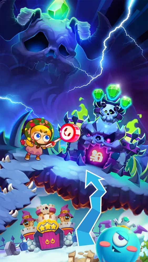 Monster Busters: Ice Slide スクリーンショット