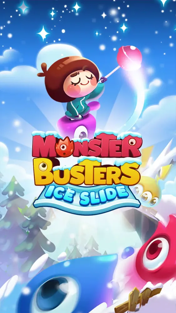 Monster Busters: Ice Slide スクリーンショット