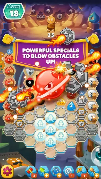 Monster Busters: Ice Slide スクリーンショット