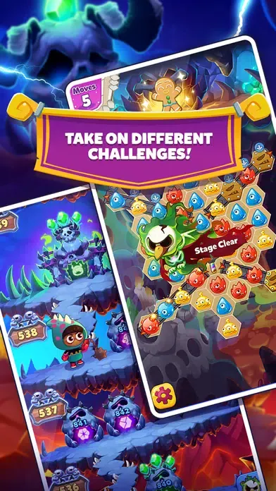 Monster Busters: Ice Slide スクリーンショット