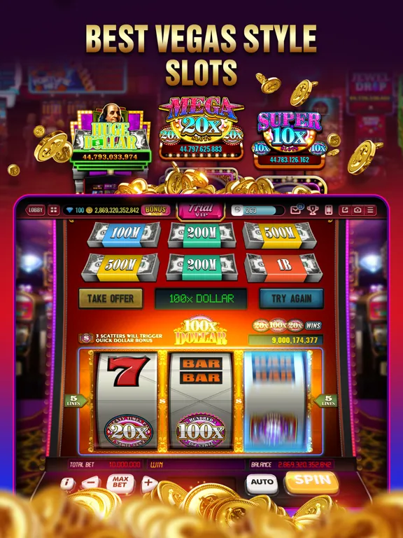 Screenshot di Vegas Live Slots Casino iPad 