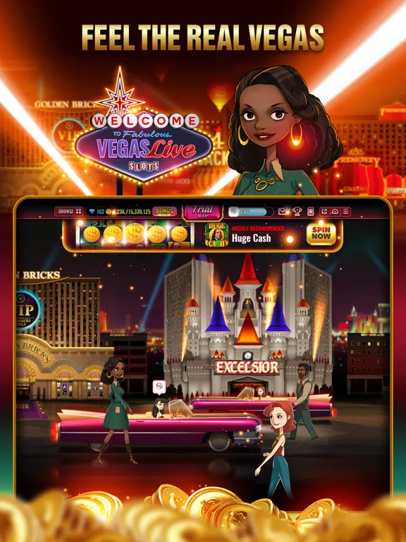 Screenshot di Vegas Live Slots Casino iPad 