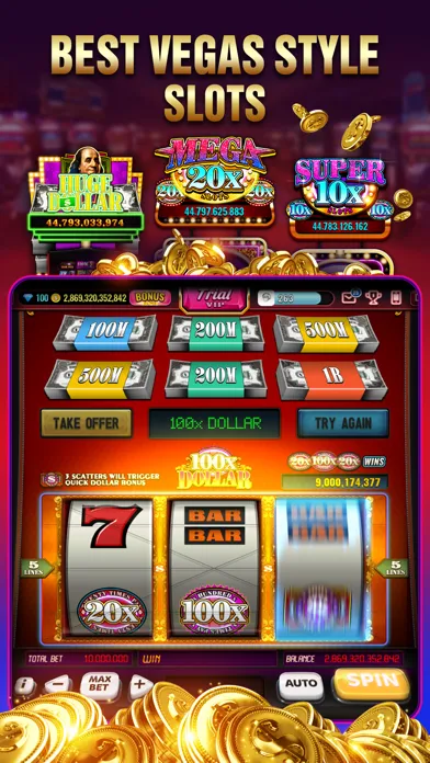 Screenshot di Vegas Live Slots Casino