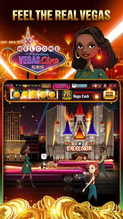 Screenshot di Vegas Live Slots Casino