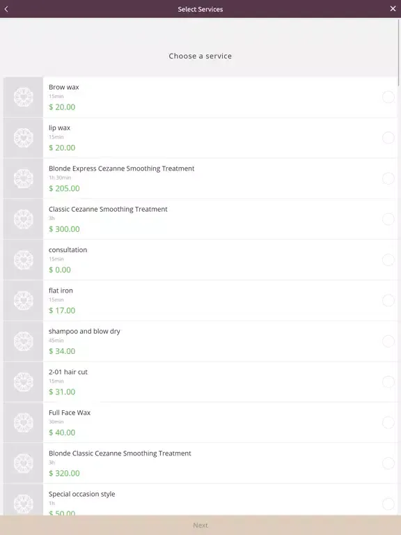 Purple Sage iPad  Screenshots