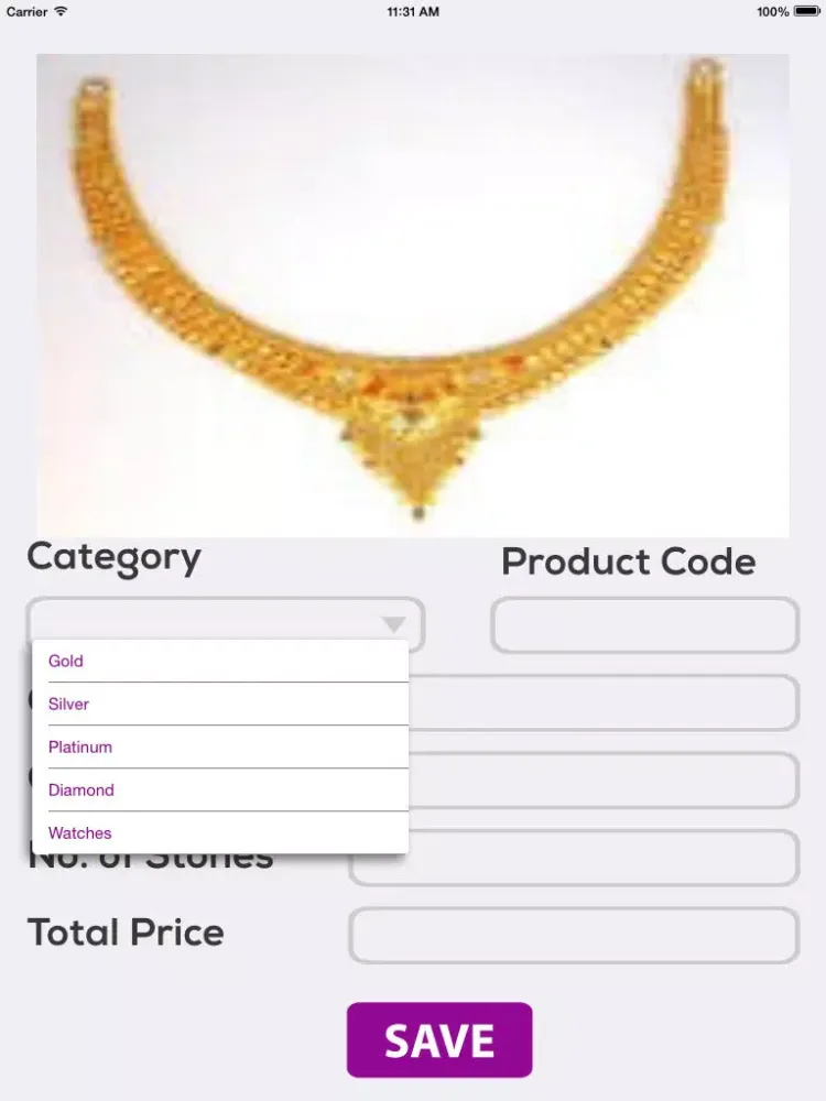 Tangkapan skrin PurpleTab DigiStore iPad 