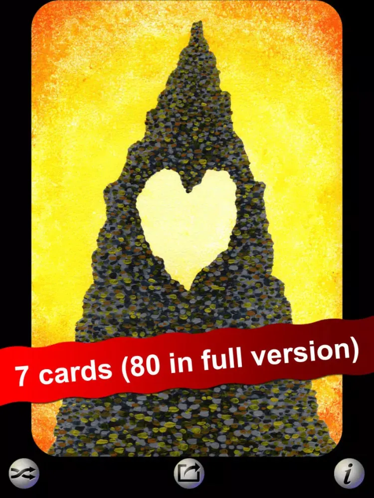 Angel Love Hearts HD LITE Oracle Cards - Seraphina Elvenstone iPad  Screenshots