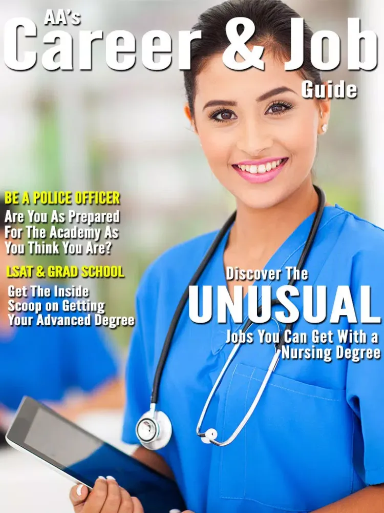 Tangkapan layar AAs Career and Job Guide iPad 