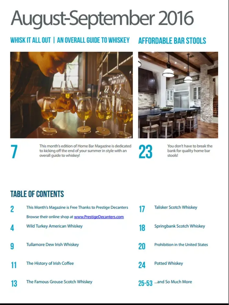 Ảnh chụp màn hình của Home Bar Magazine iPad 