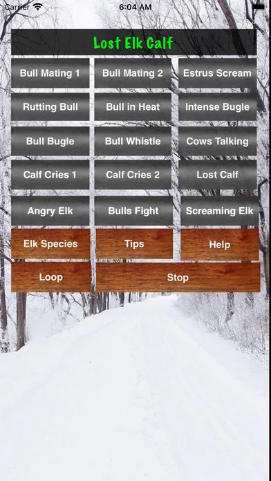 Скриншоты Elk Bull & Cow Hunting Calls