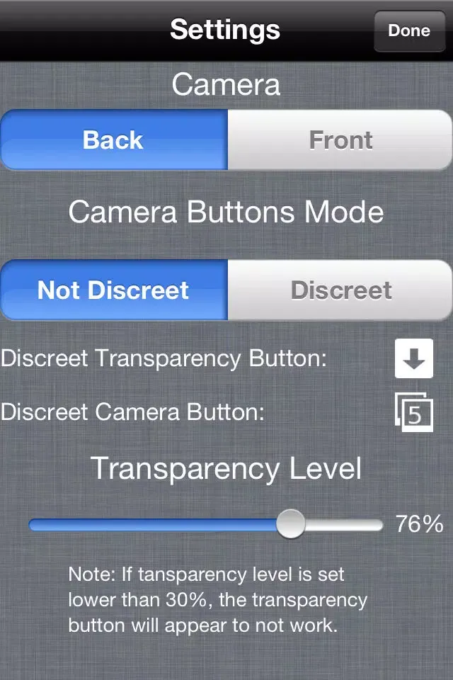 Capturas de pantalla de Hidden Camera - (With Web Browser Overlay)