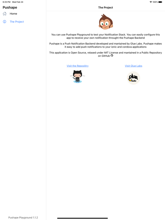 Pushape Tester Playground iPad  스크린샷
