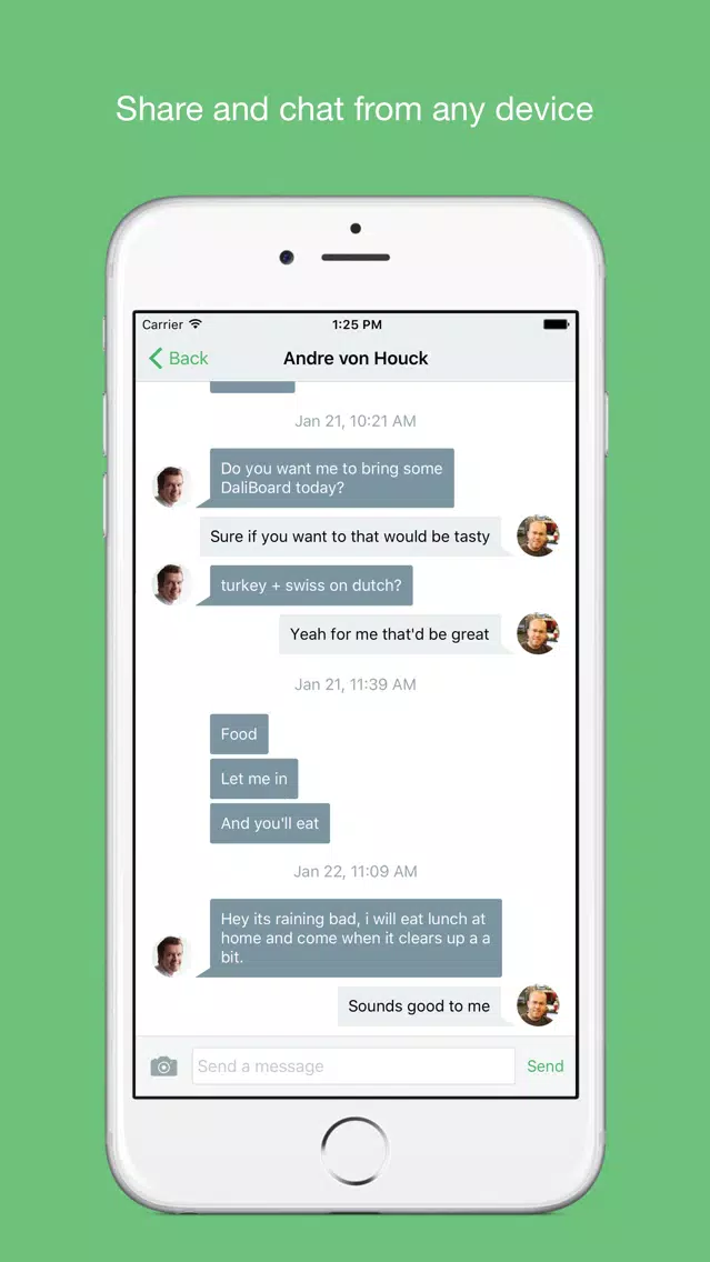Скриншоты Pushbullet