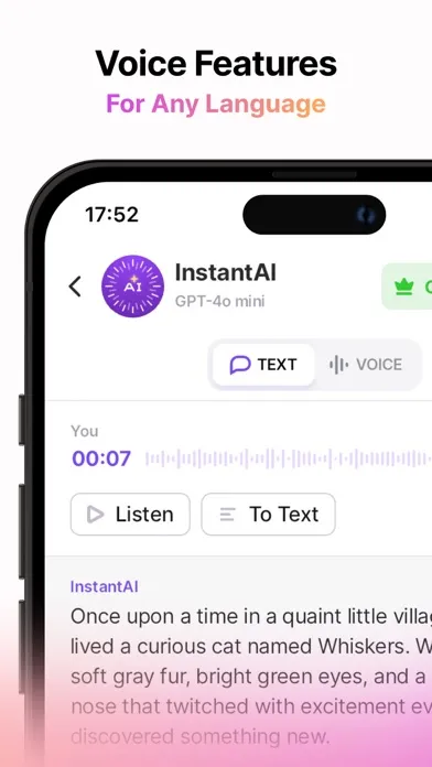 AI Chat - Instant Chatbot Screenshots