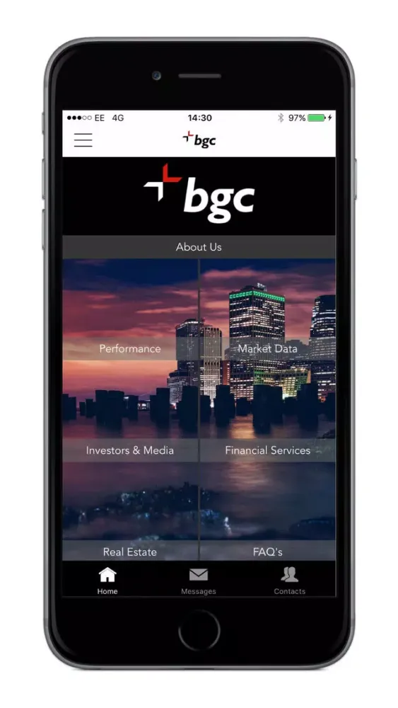 ภาพหน้าจอของ BGC Content Sharing