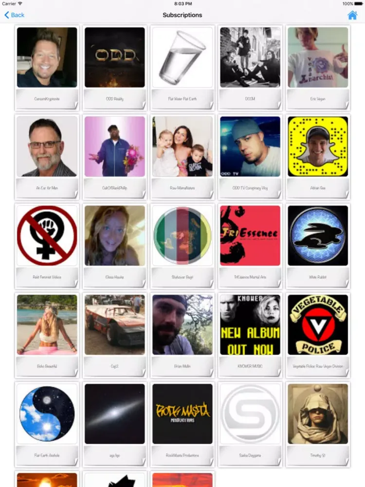 Flat Earth Club iPad  Screenshots