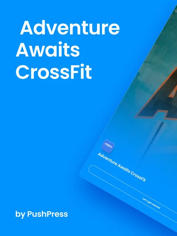 Adventure Awaits CrossFit iPad  Screenshots