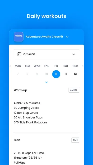 Adventure Awaits CrossFit Screenshots
