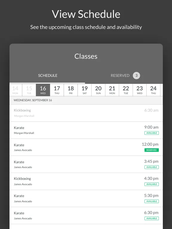 Скриншоты Blackbelt Institute iPad 