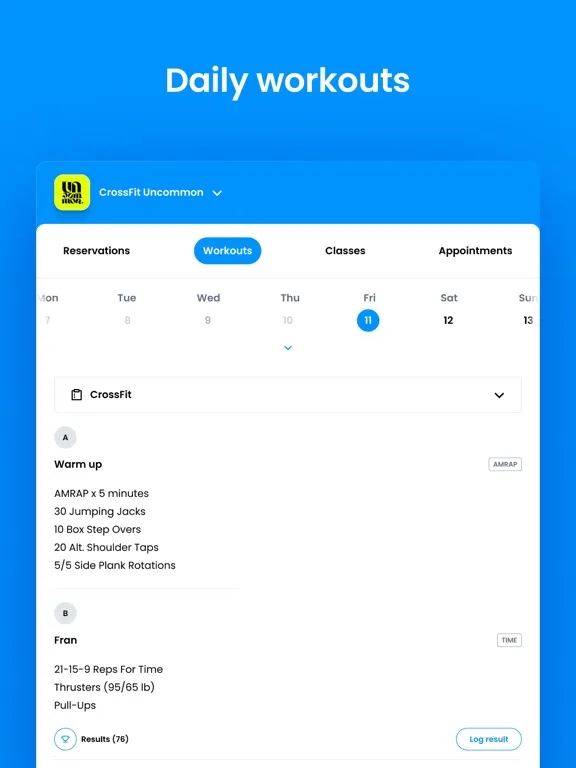 CrossFit Uncommon iPad  স্ক্রিনশট