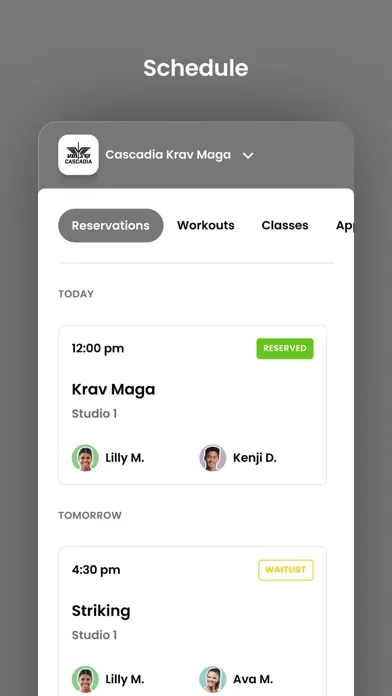 Tangkapan layar Cascadia Krav Maga