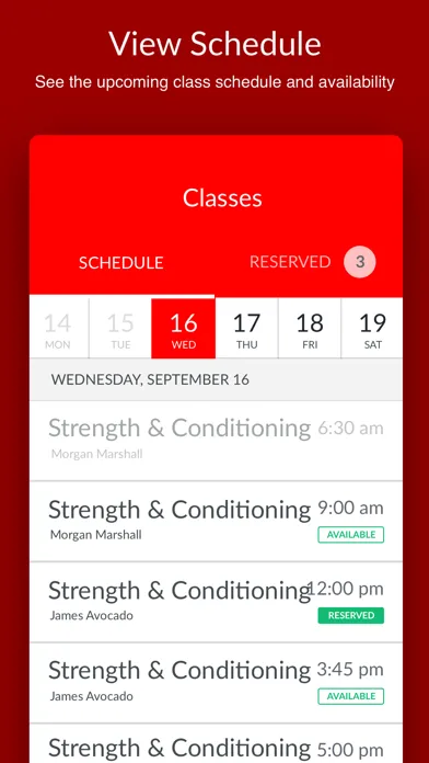 CJ Strength & Conditioning スクリーンショット