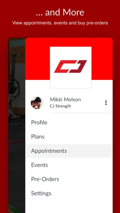 CJ Strength & Conditioning スクリーンショット