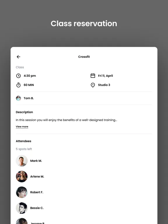 CrossFit 405 iPad  Ekran Görüntüleri