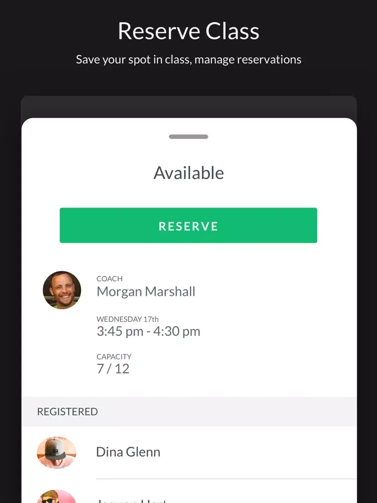 CrossFit Bermondsey iPad  Screenshots