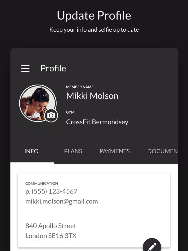 CrossFit Bermondsey iPad  Screenshots