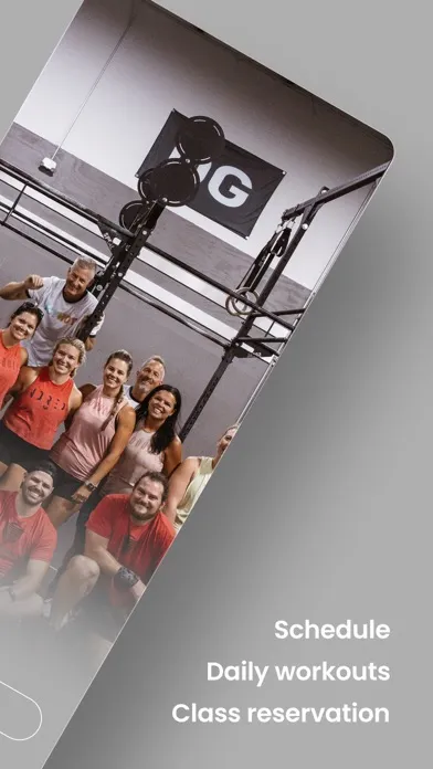 Capturas de tela do CrossFit Greer